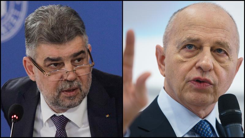 Marcel Ciolacu si Mircea Geoana, Foto: Colaj foto