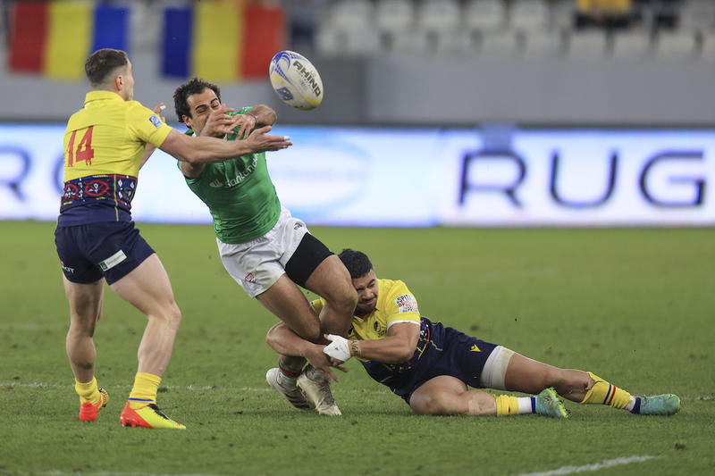 Rugby pe Arcul de Triumf, România - Portugalia, Foto: Inquam Photos / Bogdan Buda