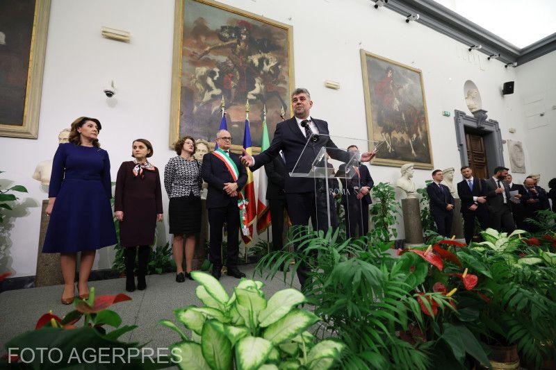 Marcel Ciolacu la Roma, Foto: AGERPRES