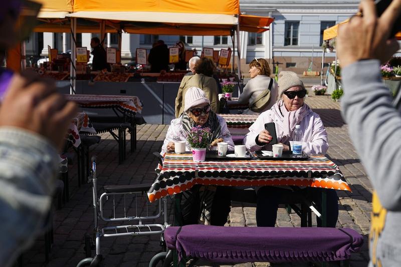 Street food în Helsinki, Finlanda, Foto: Pavel Golovkin / AFP / Profimedia