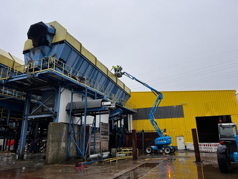 Instalație de tratare mecanică a deșeurilor, Foto: 3R Green