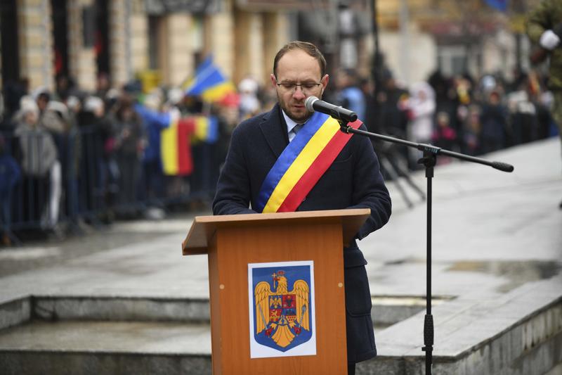 Cosmin Andrei, primarul municipiului Botoșani, Foto: Inquam Photos / Denis Grosu