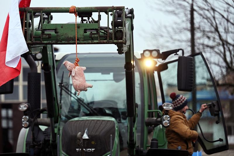 Agricultori polonezi la protest, Foto: Sergei GAPON / AFP / Profimedia