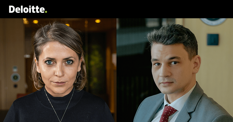 Raluca Bontaș, Răzvan Brătilă, Foto: Deloitte Romania