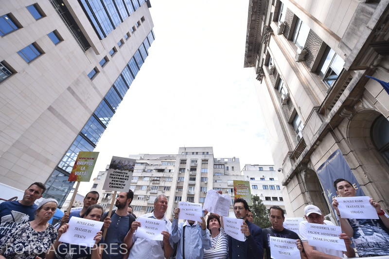 Protest împotriva Ministerului Sănătății, Foto: AGERPRES