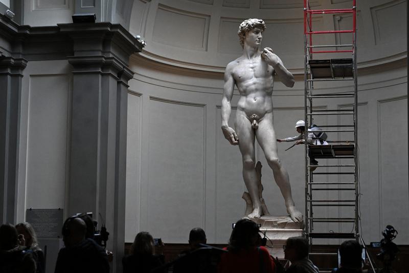 Statuia lui David, Foto: Tiziana FABI / AFP / Profimedia