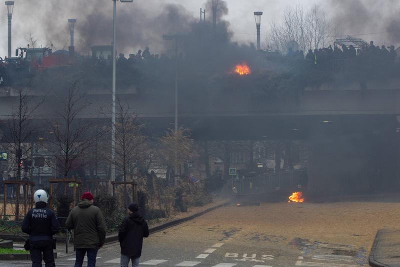 Protestul fermierilor la Bruxelles, Foto: AA/ABACA / Abaca Press / Profimedia