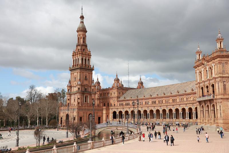 Plaza de Espana din Sevilla, Foto: Rocao Ruz / Zuma Press / Profimedia Images