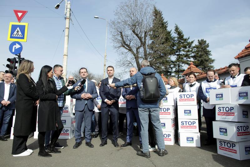 Cătălin Drulă și Ludovic Orban, Foto: Inquam Photos / Malina Norocea