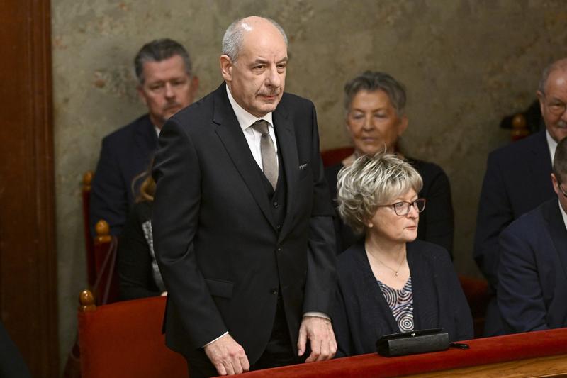 Tamas Sulyok ales presedintele Ungariei de catre Parlament, Foto: Denes Erdos / AP / Profimedia