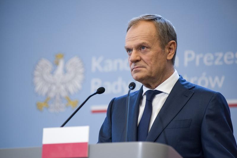 Donald Tusk, Foto: Attila Husejnow / Zuma Press / Profimedia