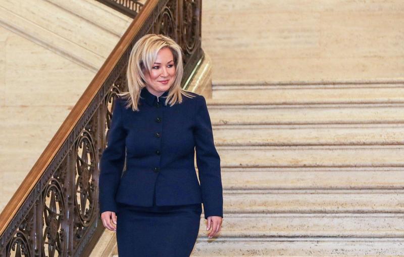 Republicana Michelle O'Neill, prim-ministru in Irlanda de Nord, Foto: Paul Faith / AFP / Profimedia