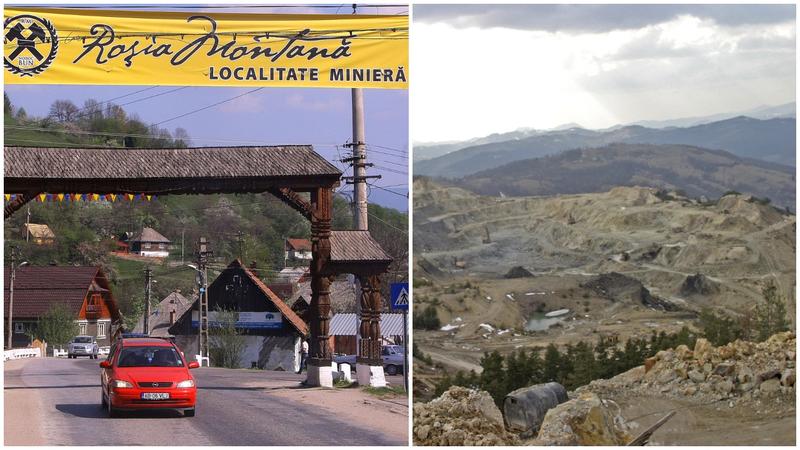 Roșia Montană, Foto: Colaj fanatik.ro