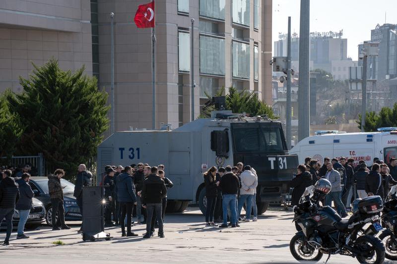 Atac la tribunalul Caglayan din Istanbul, Foto: Tolga Uluturk / Zuma Press / Profimedia