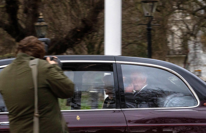 Regele Charles părăsește Clarence House, Foto: Jeff Moore / PA Images / Profimedia