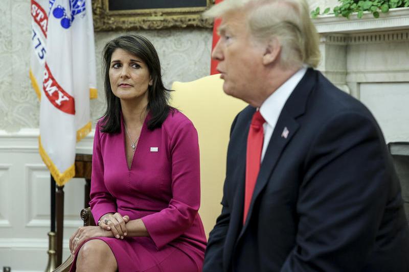 Nikki Haley a fost ambasadoarea Statelor Unite pe langa ONU in timpul mandatului lui Donald Trump, Foto: Sipa USA / ddp USA / Profimedia