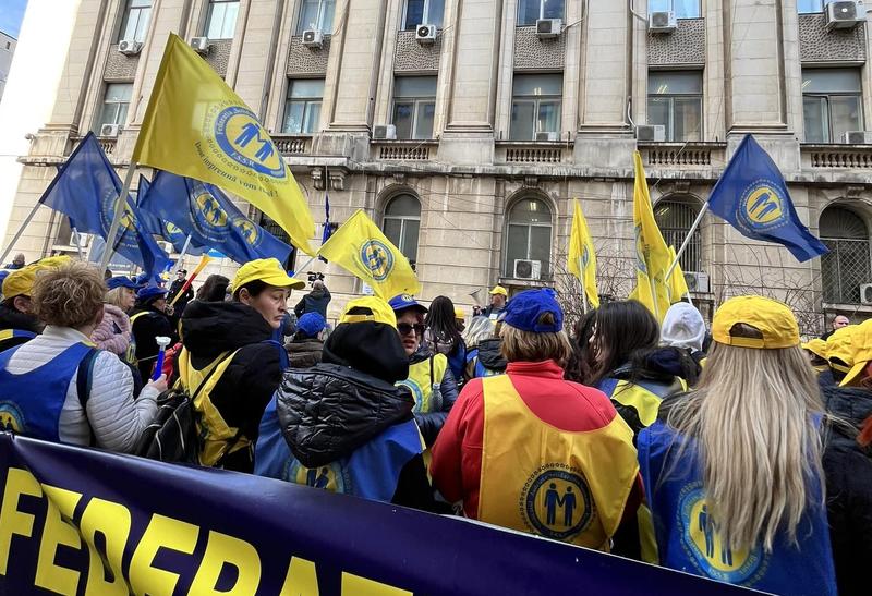 Protest Solidaritatea Sanitară, Foto: Solidaritatea Sanitara