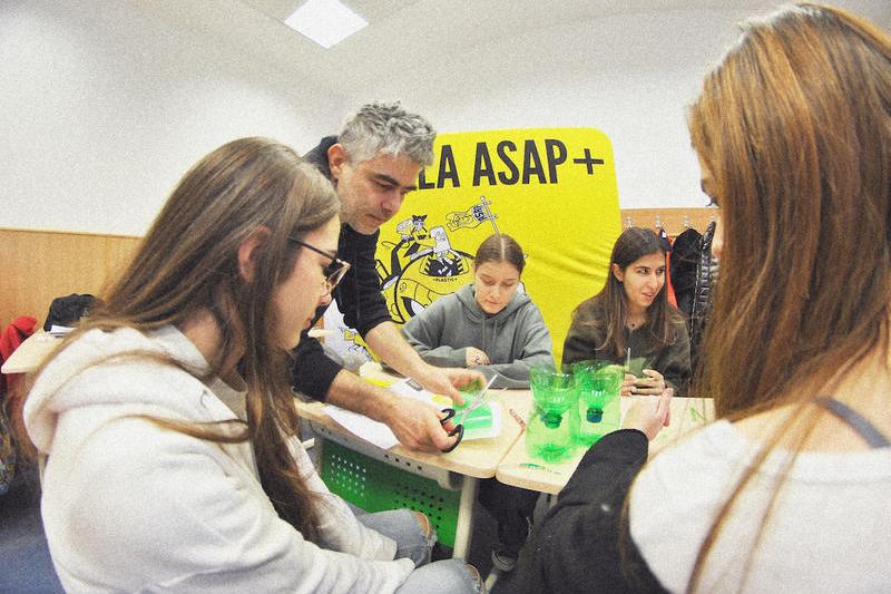 Atelier Colegiul Național „Iulia Hașdeu”, Foto: ASAP România