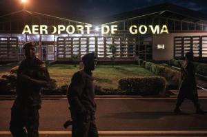 Soldați pe aeroportul din Goma, Congo, Foto: Alexis Huguet / AFP / Profimedia Images