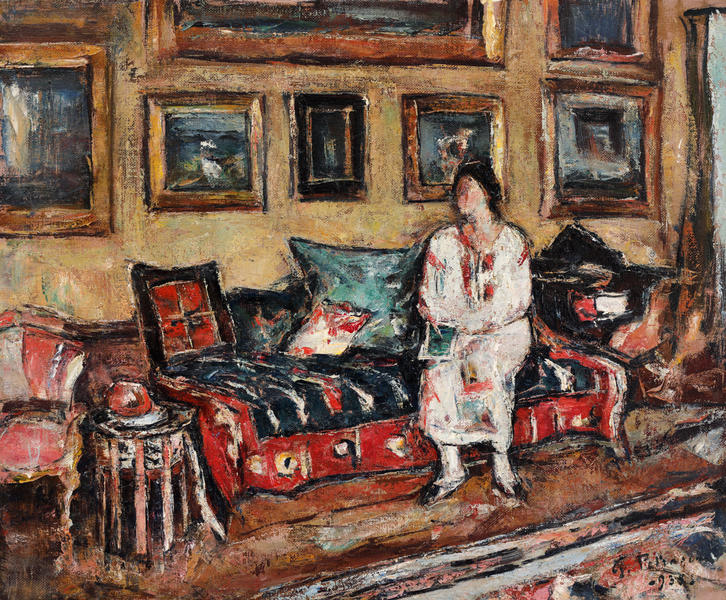 Lucreția în interior la Târgoviște - Gheorghe Petrașcu, Foto: Artmark