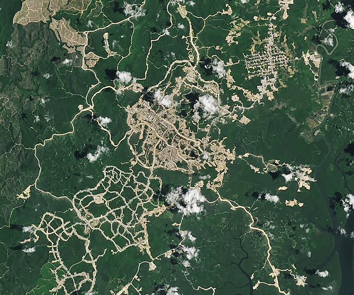 Nusantara imagine din satelit, Foto: Landsat/NASA/SWNS / SWNS / Profimedia