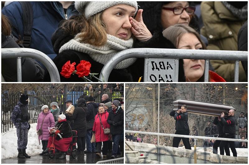 Alexei Navalnîi a fost înmormântat la Moscova, Foto: Profimedia Images