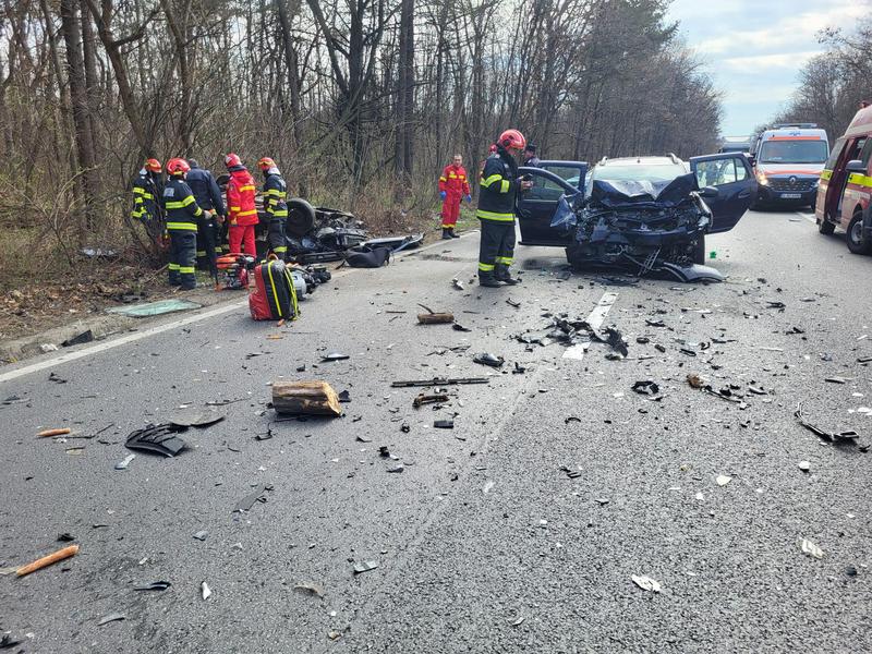 Accident grav pe DN2, Foto: ISU Ialomita