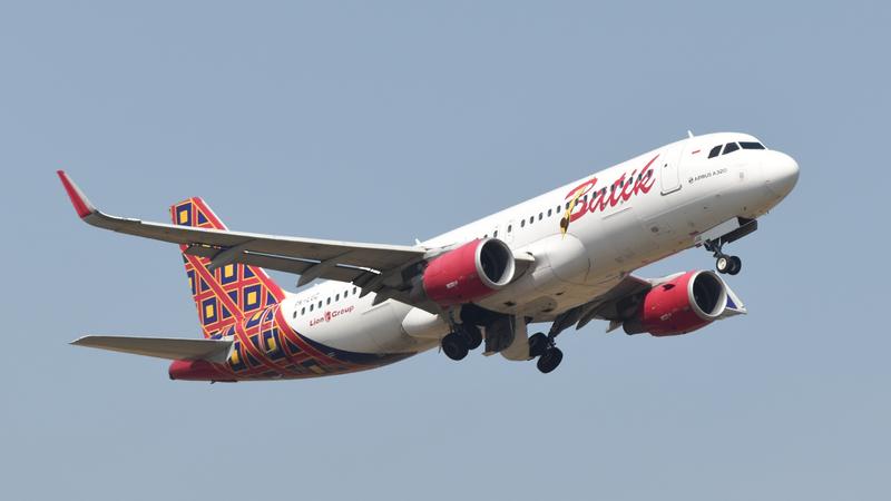 Aeronava a Batik Air, Foto: Shutterstock