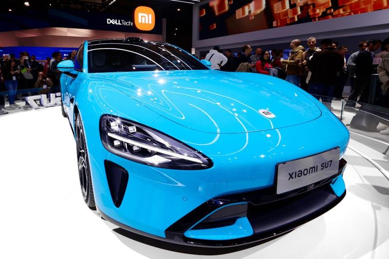 Xiaomi SU7, Foto: Joan Cros/NurPhoto / Shutterstock Editorial / Profimedia