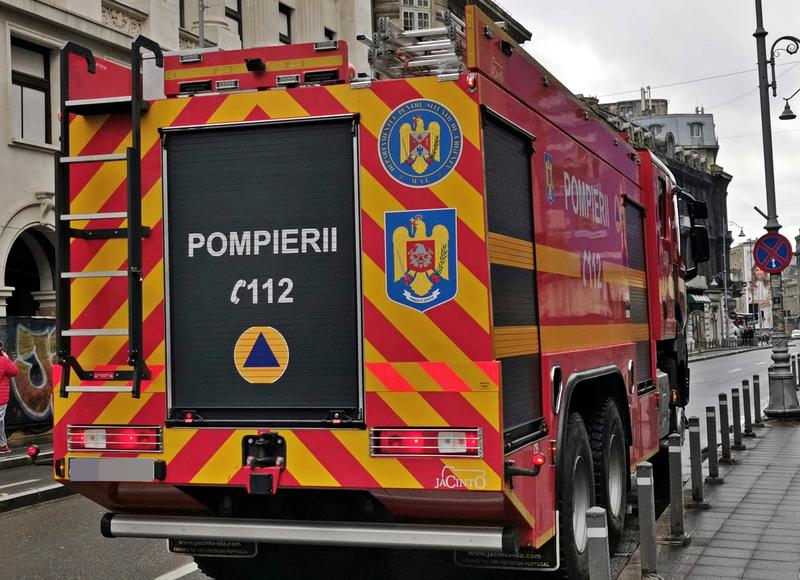 Mașină de pompieri, Foto: Adrian Ilincescu/ HotNews.ro