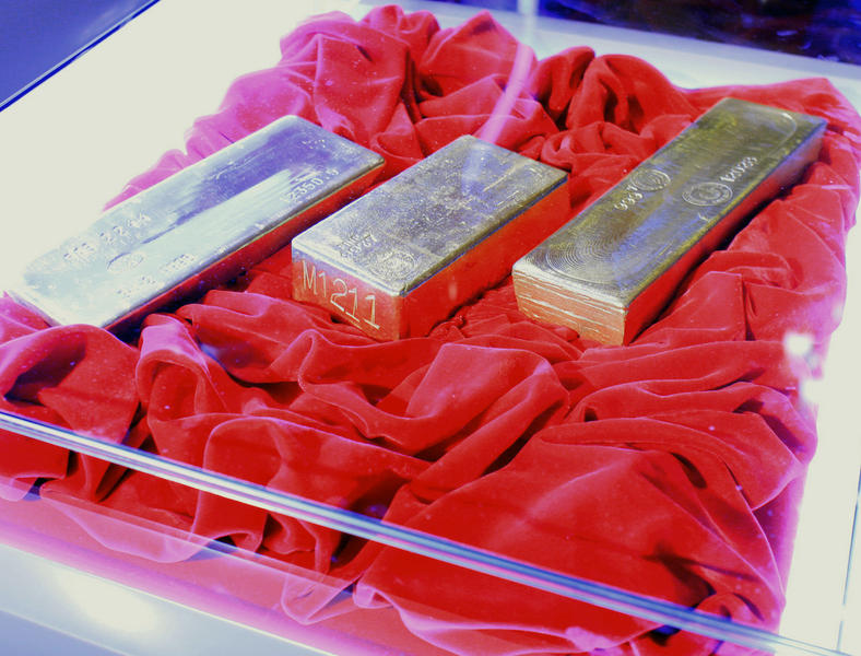 Aur din Tezaurul României în muzeul BNR, Foto: Inquam Photos / Marin Raica