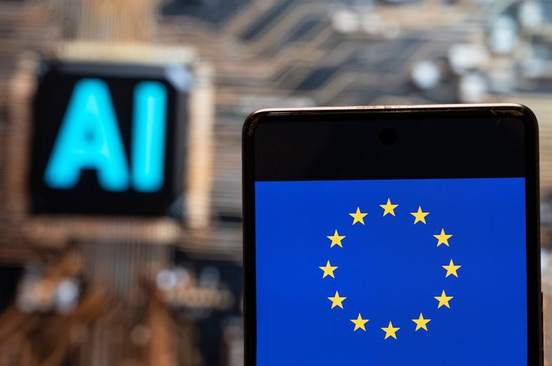 Inteligenţa artificială (AI), reglementată în Uniunea Europeană, Foto: Budrul Chukrut/SOPA Images / Shutterstock Editorial / Profimedia
