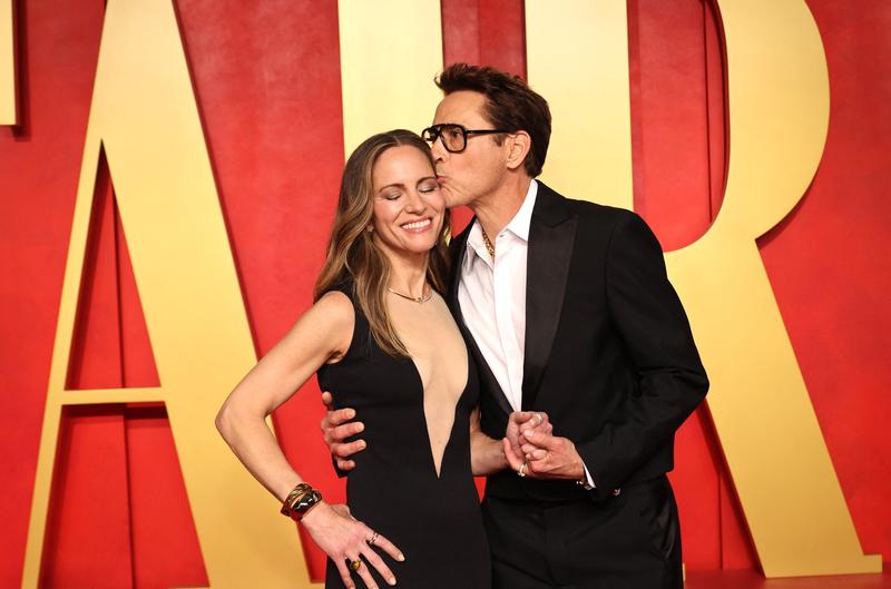 Robert Downey Jr. alaturi de sotia sa, Susan Downey, Foto: Amy Sussman / Getty Images / Profimedia