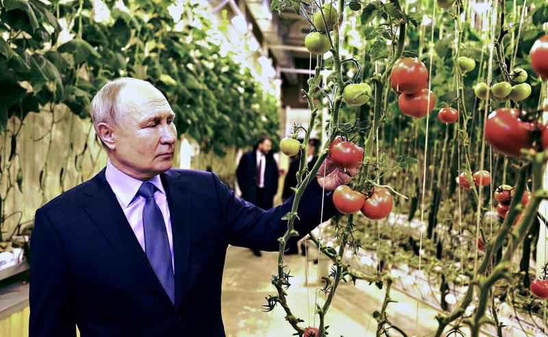 Vladimir Putin intr-o „vizita de lucru” in regiunea Ciukotka in luna ianuarie, Foto: Kremlin Pool / Alamy / Alamy / Profimedia