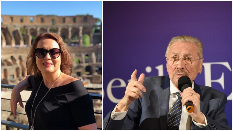 Norina Boru, fiica lui Emil Constantinescu, Foto: Colaj fanatik.ro