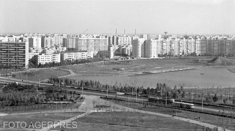 Cartierul Titan din Bucuresti 1977, Foto: Agerpres