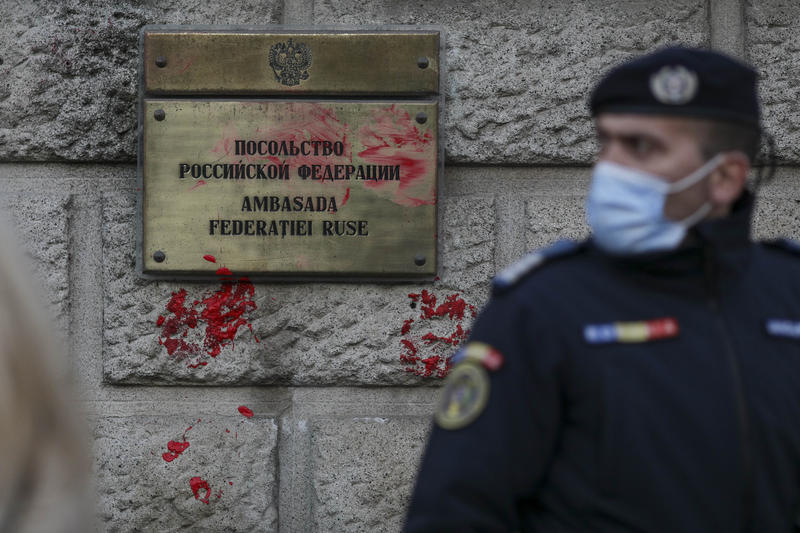 Ambasada Rusiei de la București, Foto: INQUAM Photos / Octav Ganea