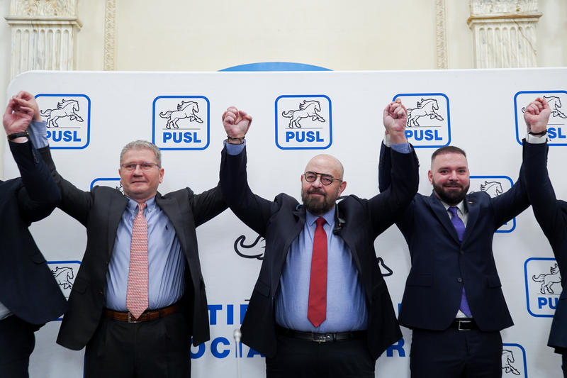 Liviu Negoiță, Cristian Popescu Piedone și Vlad Popescu Piedone, Foto: Inquam Photos / Saul Pop