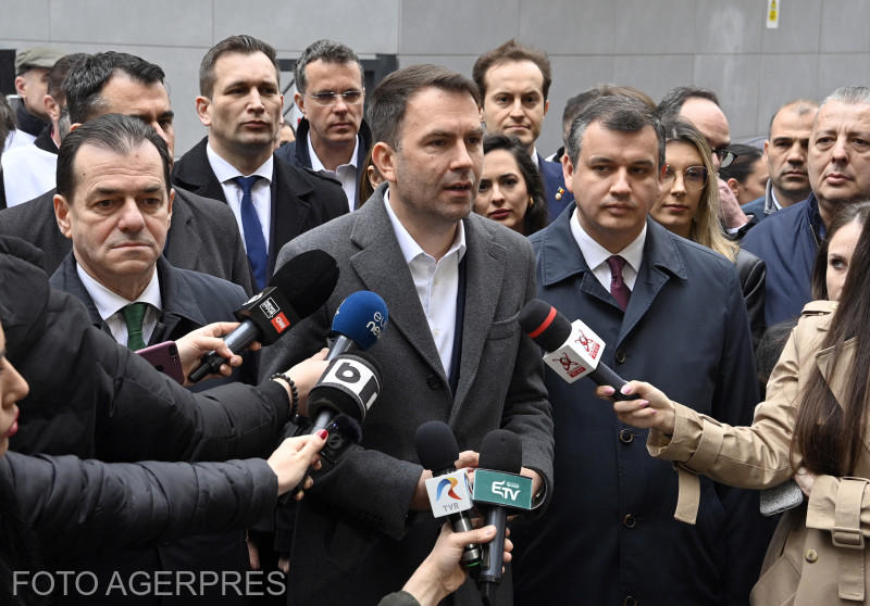 Cătălin Drulă, Eugen Tomac și Ludovic Orban, Foto: AGERPRES