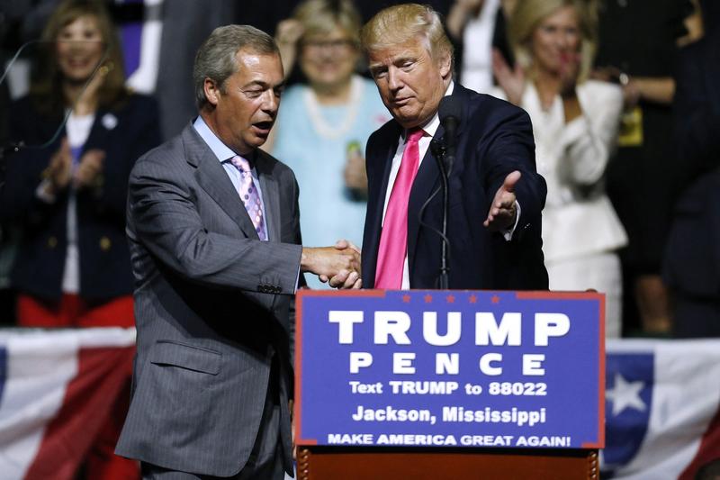 Nigel Farage este un sustinator puternic al lui Donald Trump, Foto: Jonathan Bachman / Getty Images / Profimedia