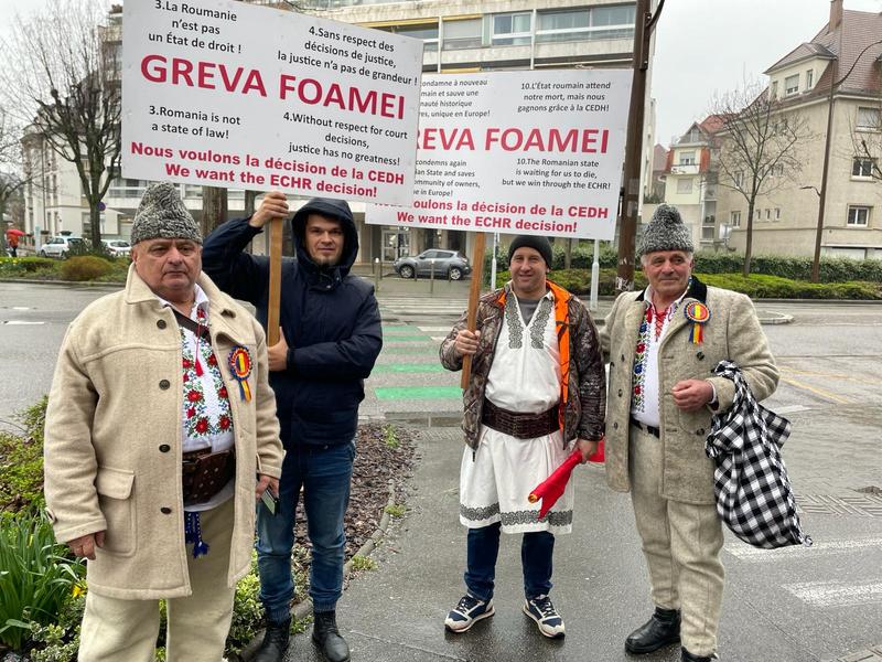 Composesoratul Nobil Borșa, în grevă la CEDO, Foto: Hotnews