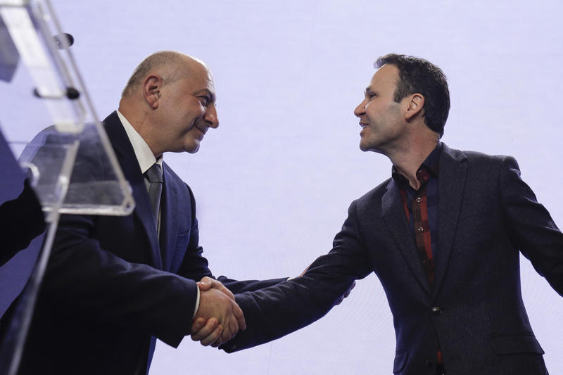 Robert Negoiță și Cătălin Cârstoiu, Foto: Inquam Photos / Octav Ganea