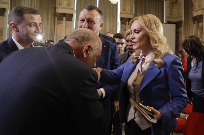 Alfred Simonis, Paul Stănescu, Cătălin Cîrstoiu și Gabriela Firea, Foto: Inquam Photos / Octav Ganea