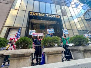 Trump Tower, o clădire emblematică pentru Donald Trump, Foto: Ryan Rahman / Zuma Press / Profimedia