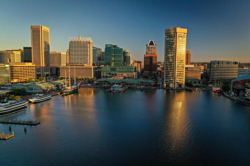 Orasul Baltimore vazut de la distanta, Foto: TNS/ABACA / Abaca Press / Profimedia