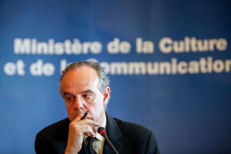 Frederic Mitterrand a murit pe 21 martie, Foto: Luc Nobout / Zuma Press / Profimedia