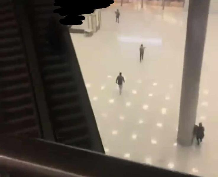 Atac armat la Moscova, Foto: Captura de ecran