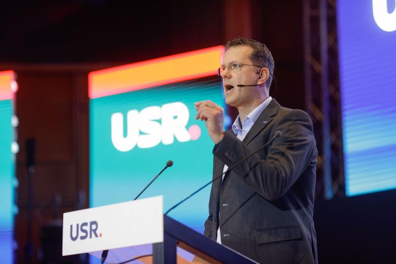 Ionuț Moșteanu, vicepreședinte USR, Foto: Inquam Photos / George Călin