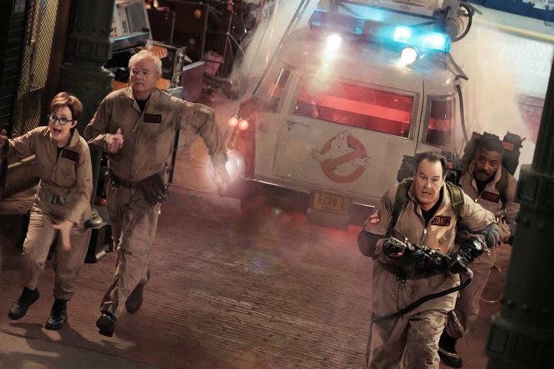 Dan Aykroyd, Bill Murray, Ernie Hudson si Annie Potts in noul film „Ghostbusters: Frozen Empire”, Foto: Sony Pictures / Planet / Profimedia Images