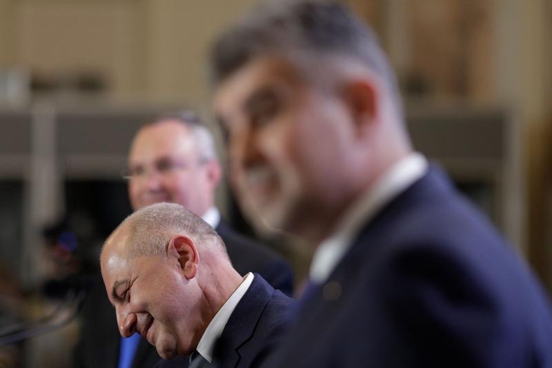 Catalin Cîrstoiu și liderii PSD și PNL, Foto: Inquam Photos / Octav Ganea